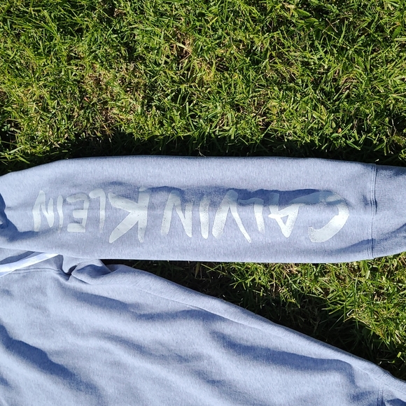 Calvin Klein Performance Gray Joggers  NWOT - Picture 2 of 7